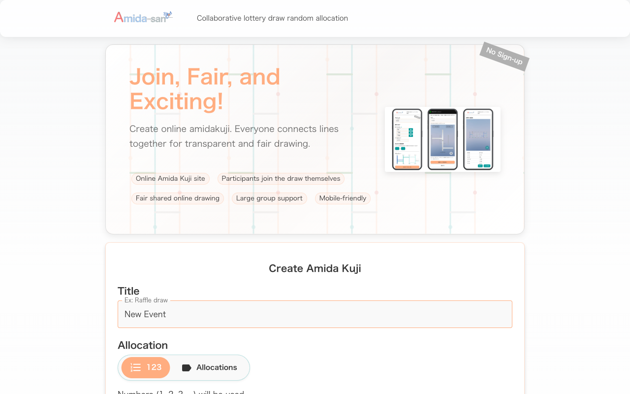 Amida-san Home Page